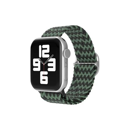 Watch 38mm Star Kordon - Zigzag Yeşil-Siyah