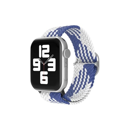 Watch 42mm Star Kordon - Mavi-Beyaz