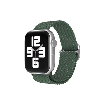 Watch 42mm Star Kordon - Benekli Koyu Yeşil