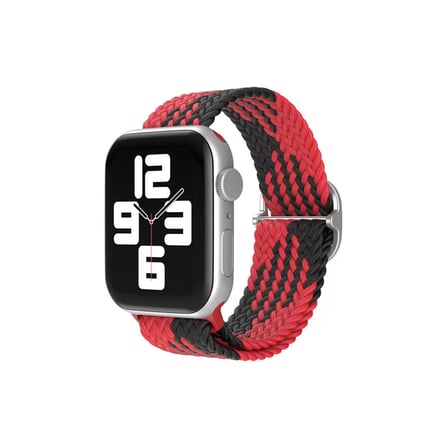 Watch 20mm Star Kordon - Kırmızı-Siyah