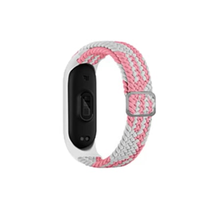 Mi Band 7 Star Kordon - Pembe-Beyaz
