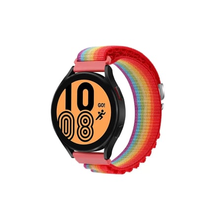 Watch 22mm KR410 Kumaş Kordon - Gökkuşağı 1