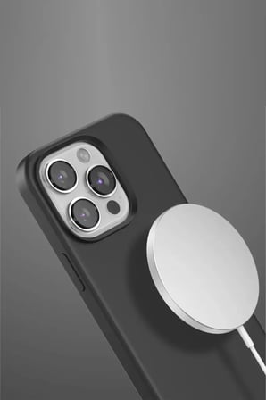 iPhone 15 Pro Home Magsafe Kapak - Lacivert