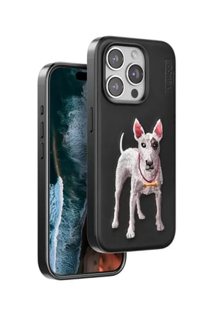 iPhone 15 Pro Perma Desenli Kapak - Siyah