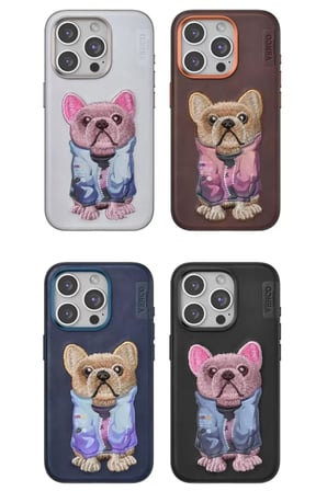 iPhone 11 Cute Desenli Kapak - Siyah