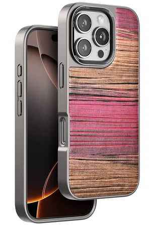 iPhone 16 Pro Wave Kapak - Pembe
