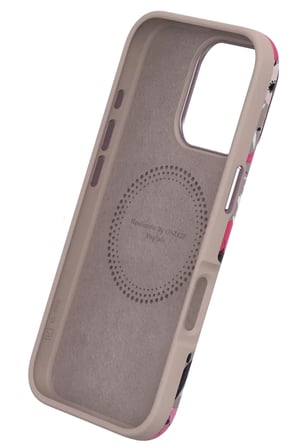 iPhone 15 Pro Flower Series Magsafe Kapak - Siyah