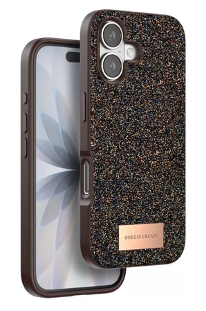 iPhone 17 Bright Simli Kapak - Gold