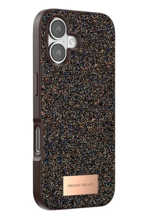 iPhone 17 Bright Simli Kapak - Gold
