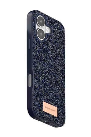 iPhone 17 Bright Simli Kapak - Mavi