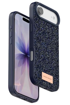 iPhone 17 Air Bright Simli Kapak - Mavi