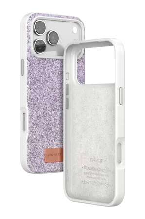 iPhone 17 Pro Max Bright Simli Kapak - Lila