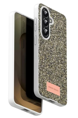 Galaxy A17 5G Bright Simli Kapak - Gold