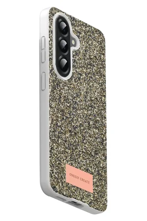 Galaxy A17 5G Bright Simli Kapak - Gold
