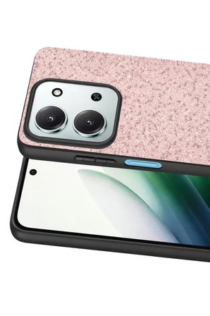 15C 4G Bright Simli Kapak - Pembe