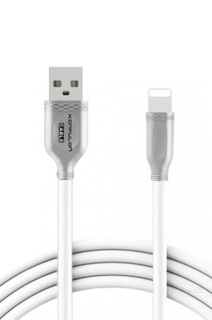 S48 Lightning Kablo iphone Uyumlu 1M 3A - Beyaz