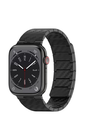 Watch 45mm Carbon Steel Kordon - Siyah