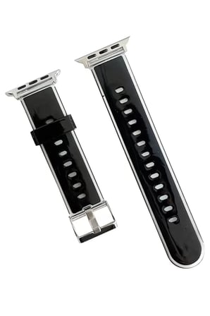 Watch 38mm Jelly Silikon Kordon - Siyah