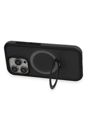 iPhone 15 Pro Max Zorda Airbag Magsafe Standlı Kapak - Lacivert