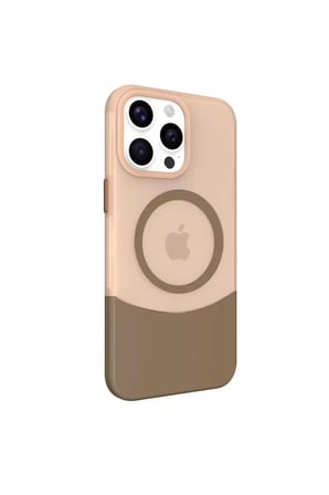 iPhone 15 Pro Max PC Suit Magsafe Kapak - Kahverengi