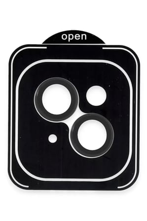 Joko Apple iPhone 13 Uyumlu PVD Metal Kamera Lens - Siyah