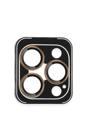 iPhone 16 Pro Max PVD Metal Kamera Lens - Gold