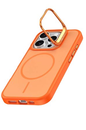 iPhone 16 Pro Max Flexa Magsafe Kapak - Turuncu