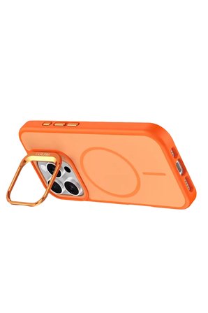 iPhone 16 Pro Max Flexa Magsafe Kapak - Turuncu