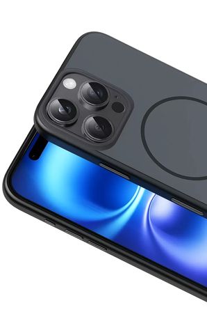 iPhone 16 Pro Max Magsafe Kapak - Siyah