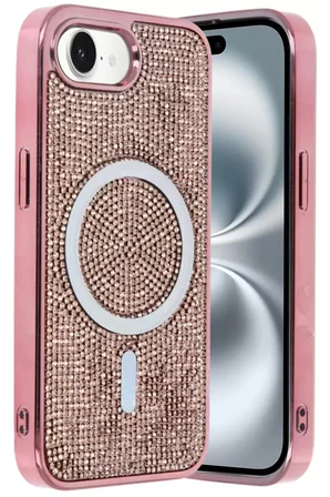 iPhone 16E Helen Magsafe Kapak - Pembe