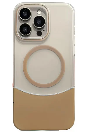 iPhone 16 Pro Max Velar Magsafe Kapak - Çöl Titanyum
