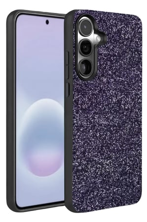 Galaxy A57 5G Bright Simli Kapak - Derin Mor