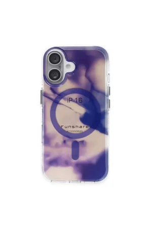 iPhone 16 Phantom Magsafe Kapak - Mor