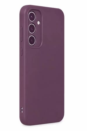 Galaxy A35 5G Kılıf First Silikon - Mürdüm