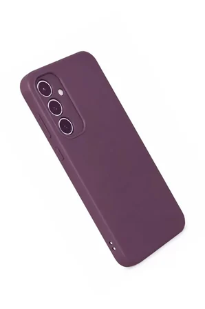 Galaxy A35 5G Kılıf First Silikon - Mürdüm