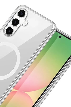 Galaxy S26 Plus Combo Sert Şeffaf Magsafe Kapak - Şeffaf