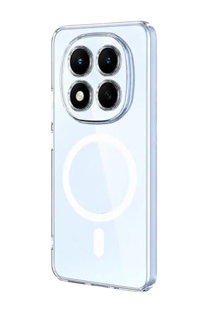 Note 15 4G Combo Sert Şeffaf Magsafe Kapak - Şeffaf