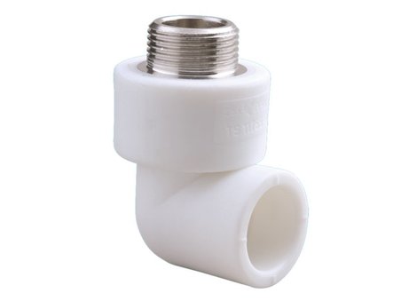 Pvc Boru PPRC Dış Dişli Dirsek 20x1/2 10 Adet