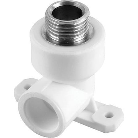 Pvc Boru PPRC Sıva Altı Dış Dişli Tekli Batarya Bağlantısı 20x1/2 10 Adet