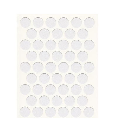 Yapışkanlı Vida Tapası (Beyaz) 10 mm