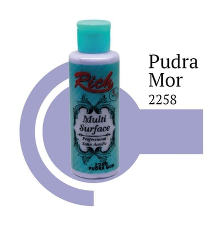 Multi Surface 2258 Pudra Mor Akrilik Boya 130 cc