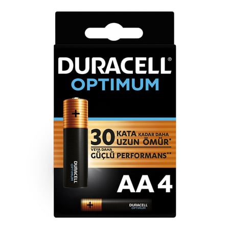 Optimum Alkalin Pil AA 4 lü Paket