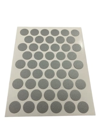 Yapışkanlı Vida Tapası Metalik Gri 14 mm