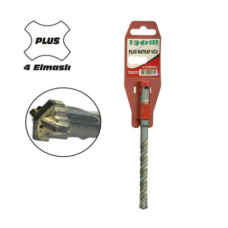 TD50571 8X260 Plus 4 Elmaslı Matkap Ucu