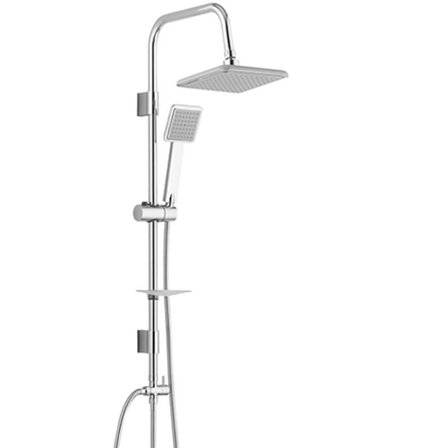 53260 Rain-Quadro-Pratik 1F Tepe Duş Seti