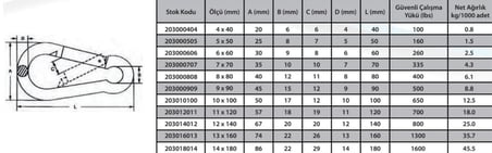 Karabina Yaylı 11 mm ( 2 Adet )