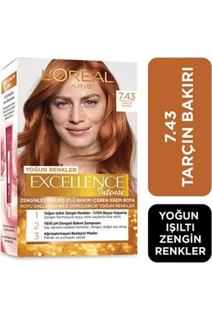 Paris Saç Boyasi & Excellence Intense 5.32 Altin Kahve