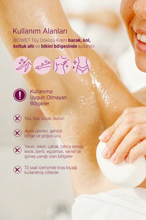 Tüy Dökücü Krem & Sprey Hassas Ciltler İçin 150ML