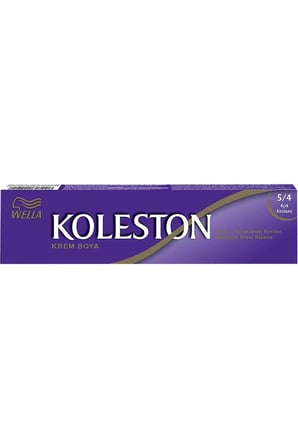 KOLESTON SİNGLE SAÇ BOYASI - 5/4 AÇIK KESTANE