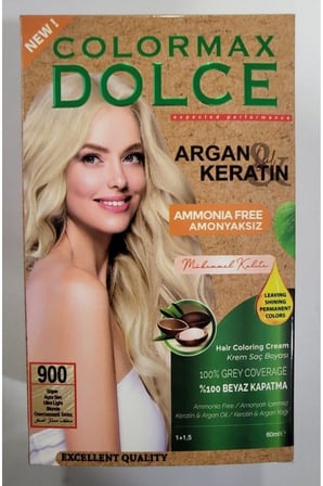 Colormax Dolce Amonyaksız, Doğal Set Boya - 900 Süper Açıcı Sarı